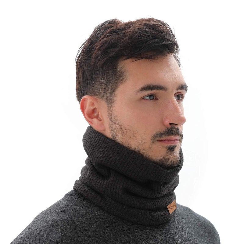 NovForth Winter Neck Warmer Men Ski, Neck Gaiter Face Scarf Women, Fleece Scarf for Men Gaiter Mask, Thick Windproof Scarves - Image 4